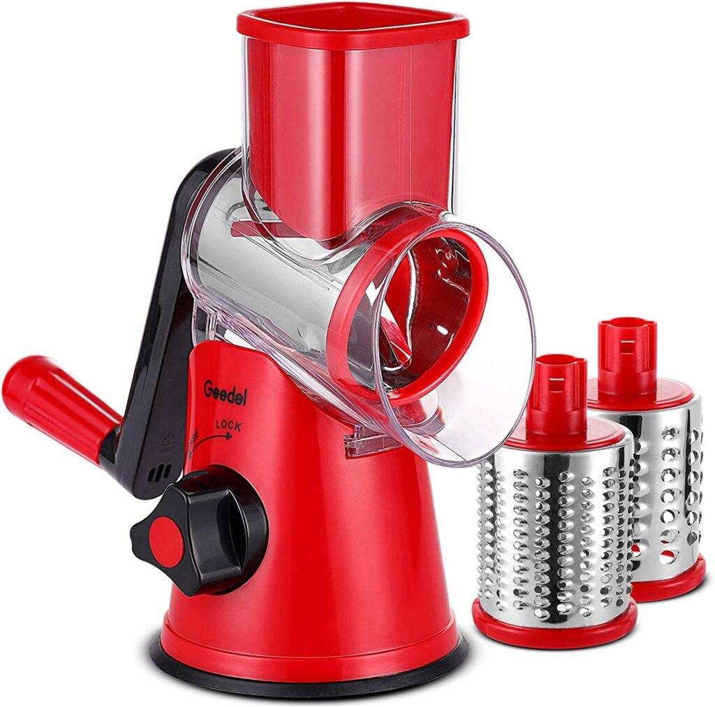 Grater With Interchangeable Blades