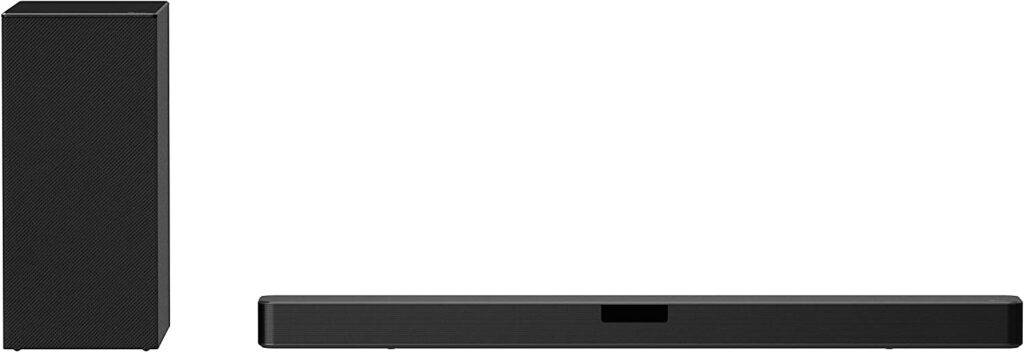 LG SN5Y Sound Bar w/Subwoofer, 2.1 ch,Wireless Surround Sound Ready, Bluetooth Connectivity - Black