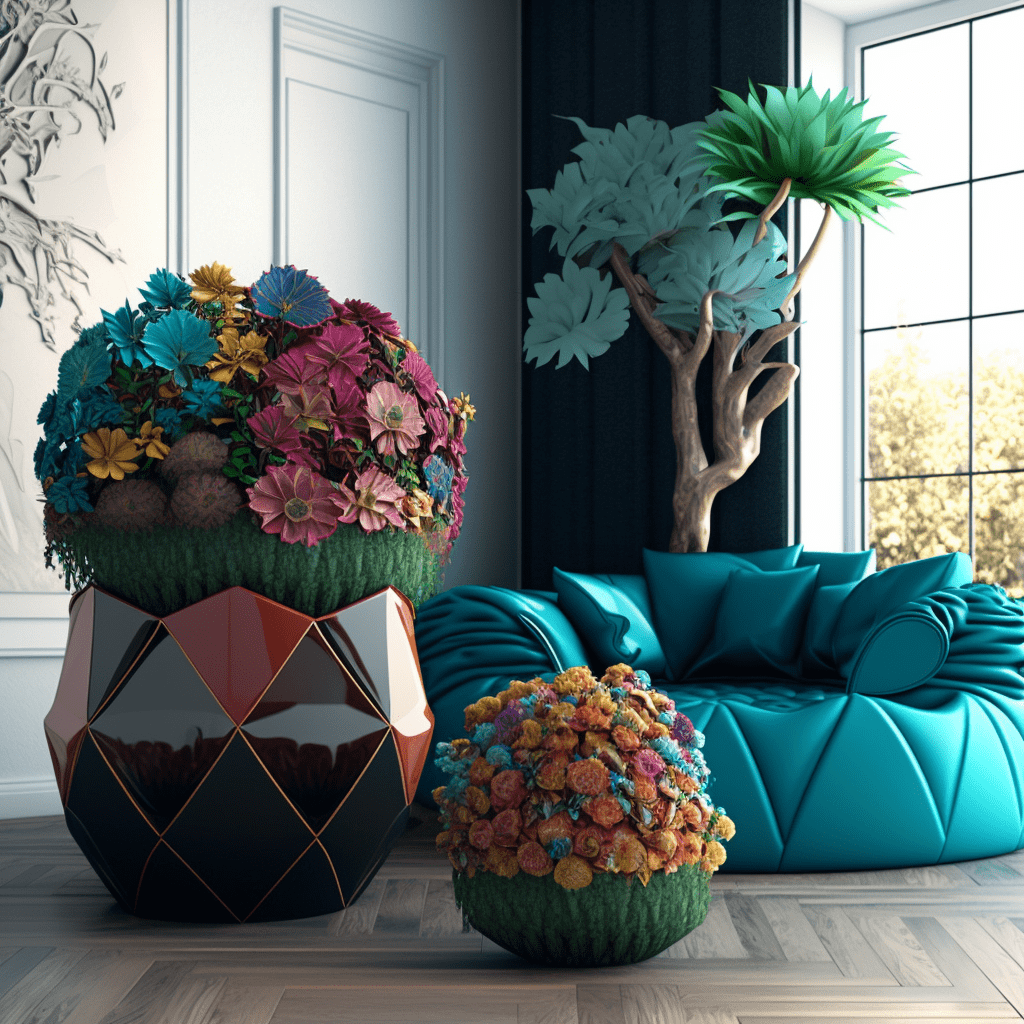 Colorful Stylish Flower Planters