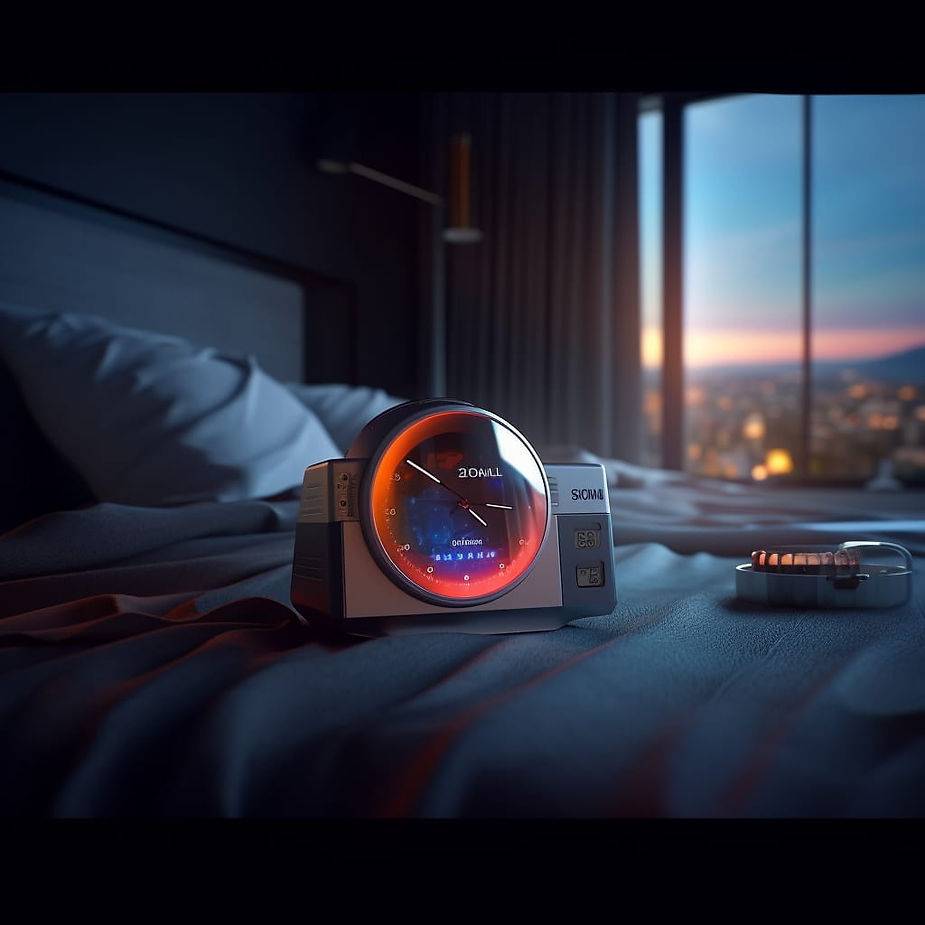 Smart Alarm Clock bedroom