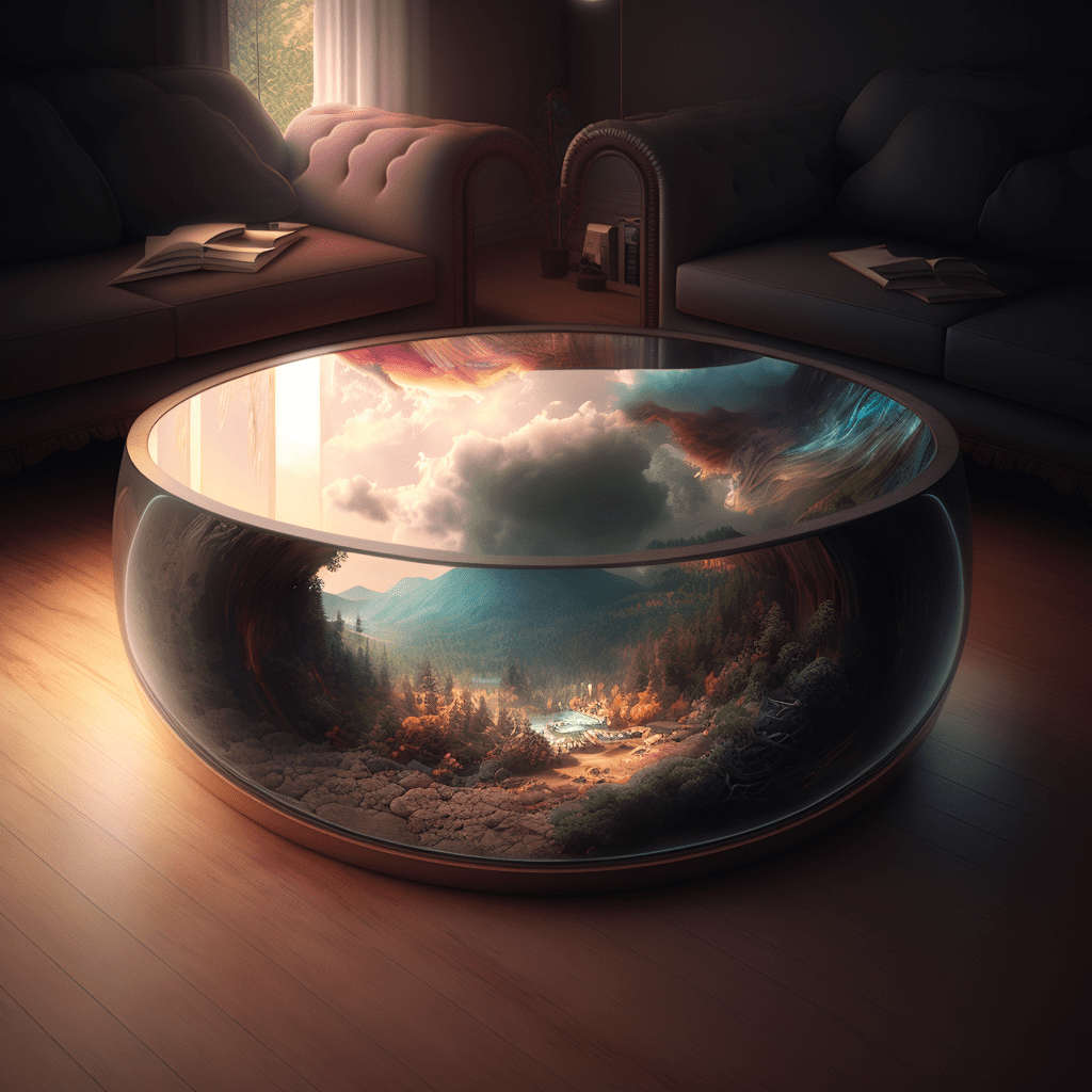 Round coffee table 3