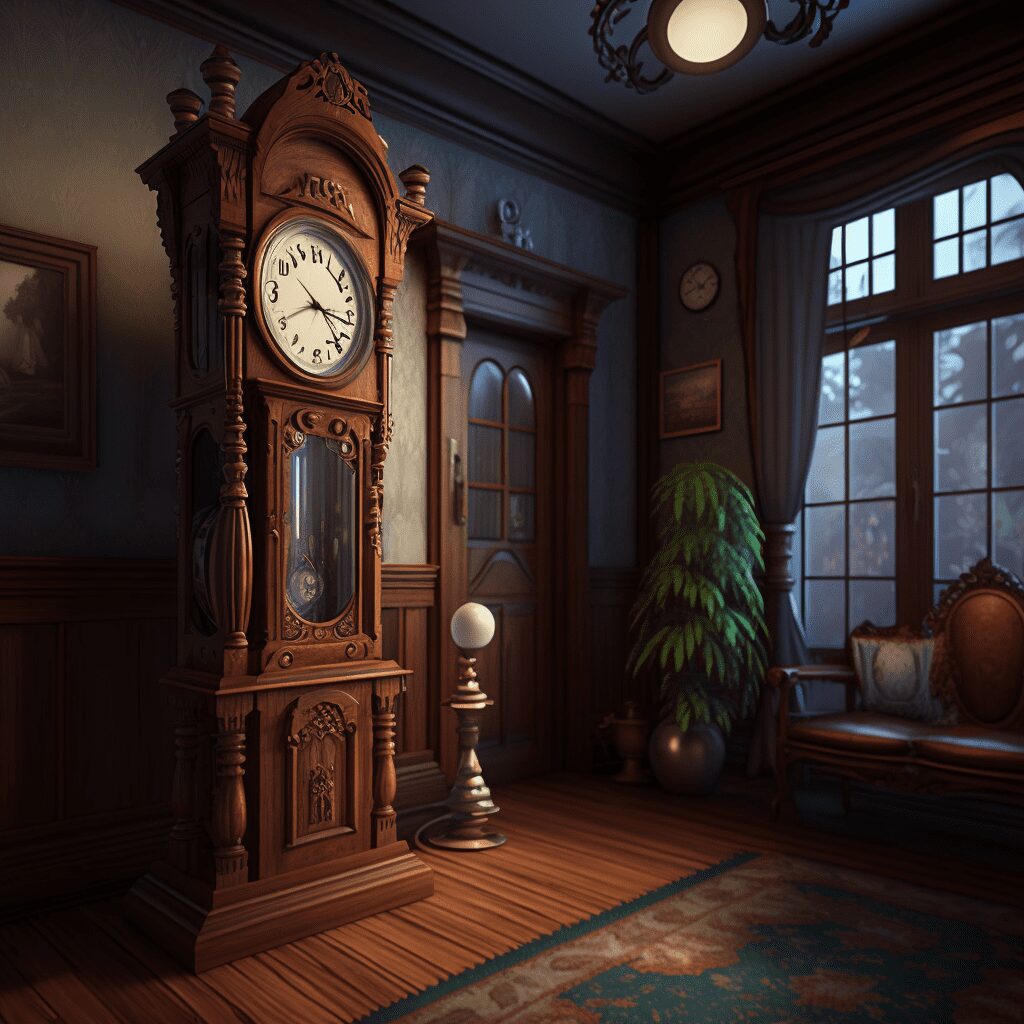 grandfather clock