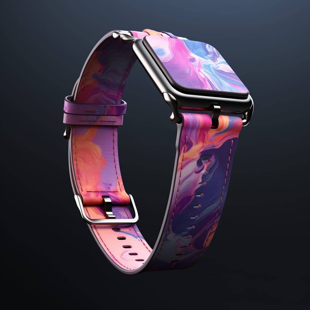 colorful fashionable smartwatch strap