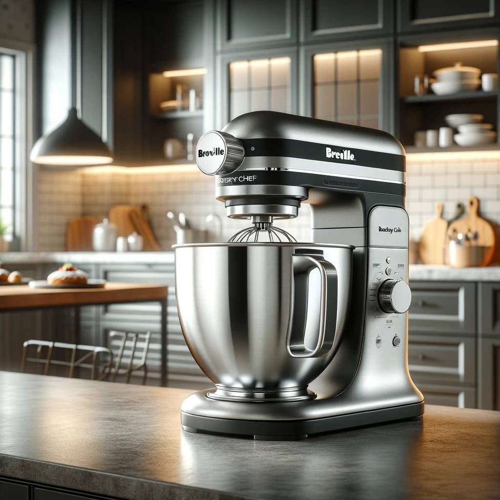Breville Bakery Chef Stand Mixer IN A KITCHEN