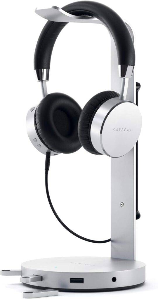 The Satechi Aluminum USB Headphone Stand